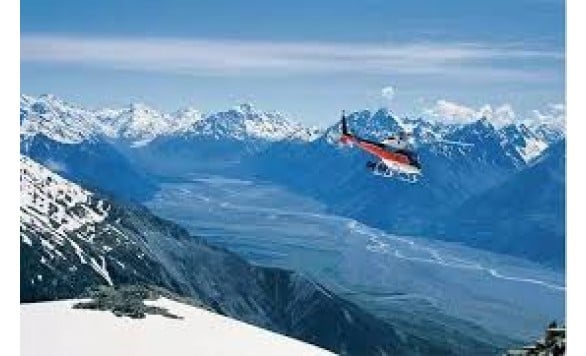 福克斯冰川探索之旅直升机观光+雪地降落（Twin Glacier）
